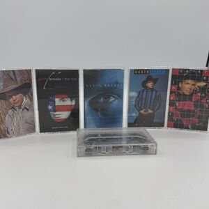 Garth Brooks Cassette Tape Lot of 6 Country Music Tested Working VGUC